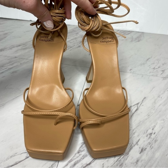 Jeffrey Campbell Prima Donna Strappy Heeled Sandal 9 - Picture 10 of 15